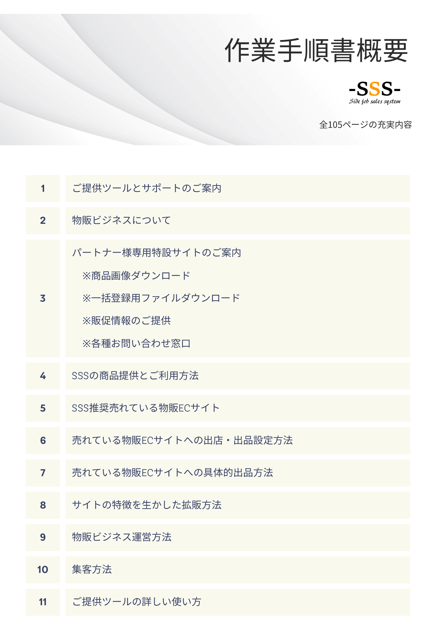 作業手順書概要